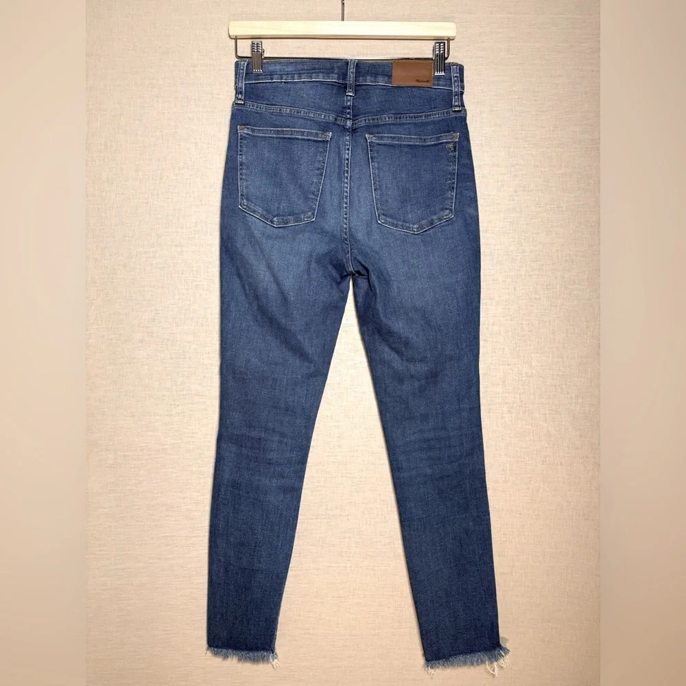 Madewell 10” High Rise Skinny Jeans Size 6/28 - Picture 4 of 7